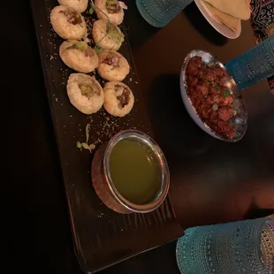 Gobi Manchurian and Pani Puri