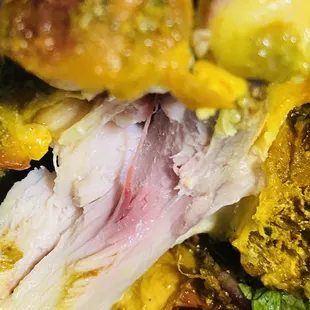 Raw! All of the pieces were raw