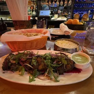 Spicy tandoori wings