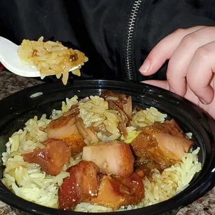 Peanut Butter Chicken Kid's Meal