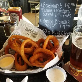 Beer-Battered Onion Rings