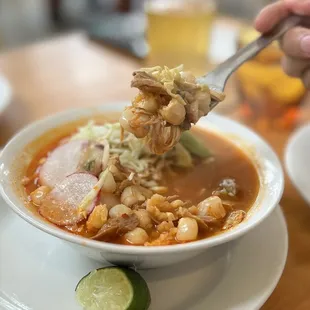 Pozole: comforting and tasty