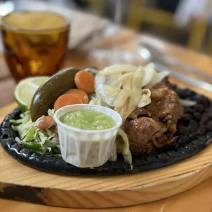 Carnitas: tender flavorful, added spicy carrots secret sauce made it even better