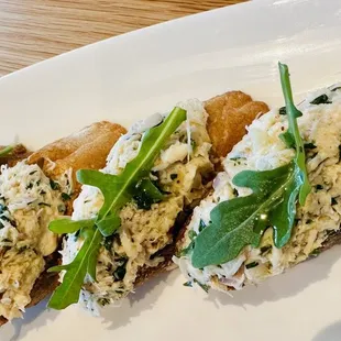 Dungeness Crab Bruschetta