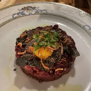 Beef Heart Tartar