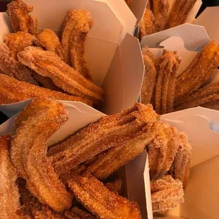 Artisan vegan friendly churros