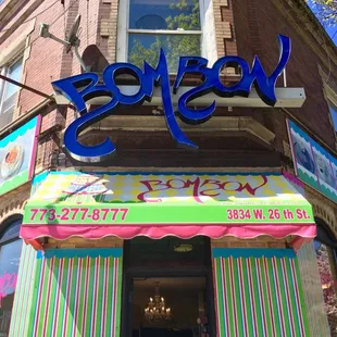 Front of store
