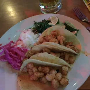 Shrimp tacos