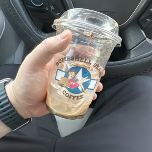 Churro latte grenade