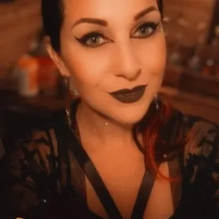 Bombshell beans' barista