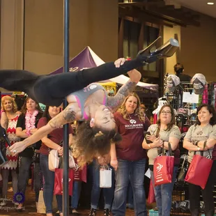Instructor Kenzii performing at the 13th Annual Girls Night Out event hosted by the Ronald McDonald Charities in NM