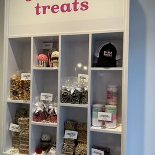 The sweetest treats station