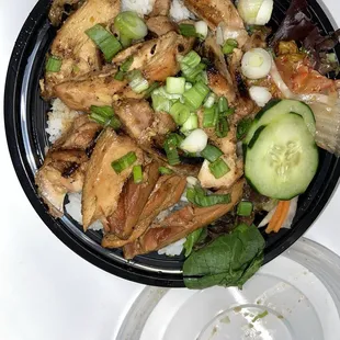 "Lemongrass" chicken