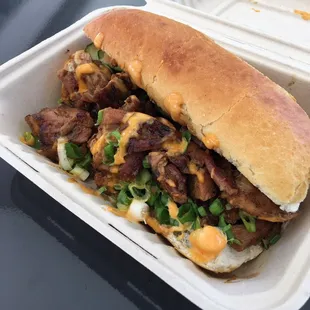 Lemongrass Chicken Sandwich