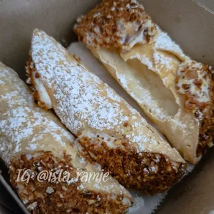 a close up of a pastry