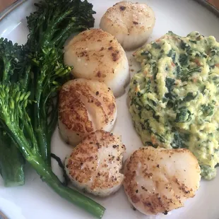 Bon Air Seafood scallops. So good!