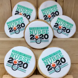 Nurses&apos; Week 2020 Direct Print Shortbread Cookies