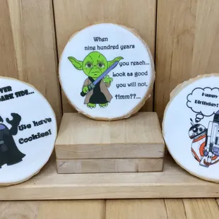 Star Wars Themed Direct Print Shortbread Cookies