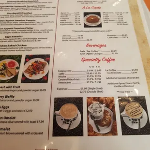 menu, sushi and sashimi