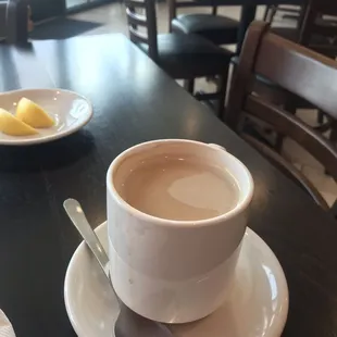 My hot vanilla latte paired perfectly.