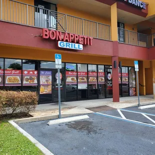 Outside of Restaurant