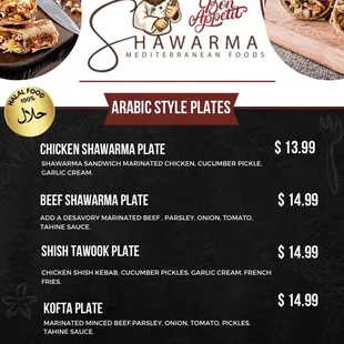 Plates Menu 9/24
