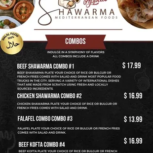 Combos menu 9/24