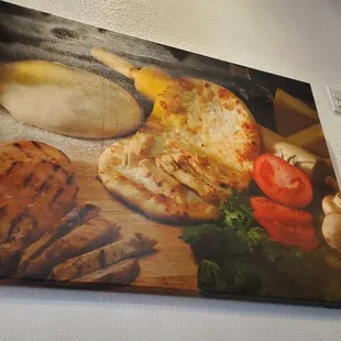 a picture of a picture of food