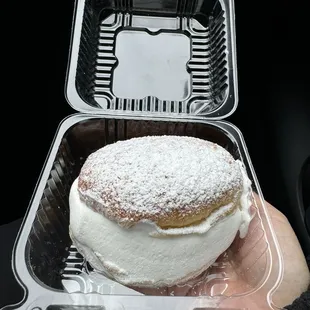 Whipped cream filled donut (vanilla)