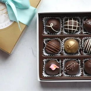 a box of chocolates