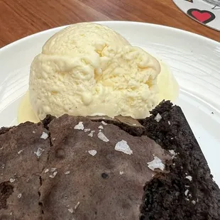 Brownie with chili crisp $9