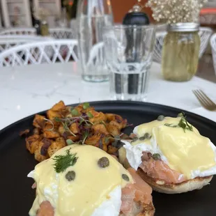 Egg Benedict with Salmon