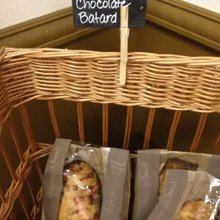 White chocolate batard