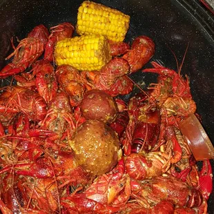 So good! 3pounds with corn and potatoes