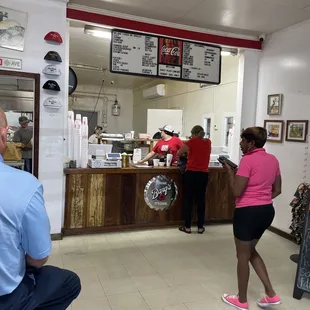 Lunch counter