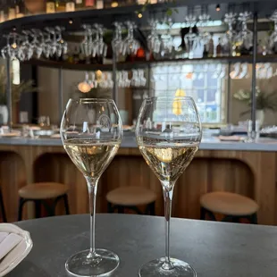 Complimentary champagne for our anniversary