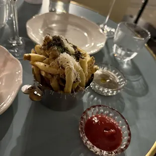 Truffle fries - I prefer it with ketchup
