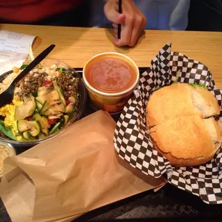 BUILD A 4 TOPPING SALAD