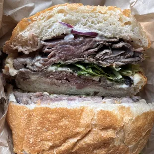 London Broil Sandwich
