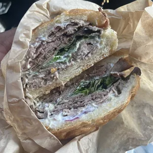 London Broil Sandwich