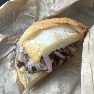 Half London Broil Sandwich