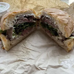 London Broil Sandwich