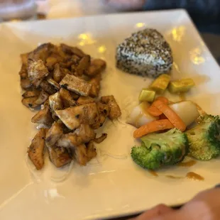 Chicken teriyaki - very generous portions
