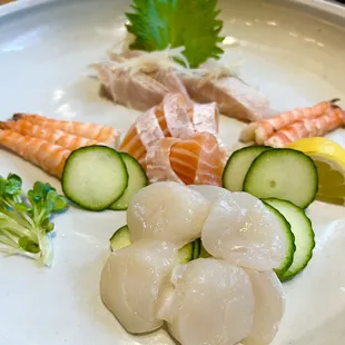 Various sashimi