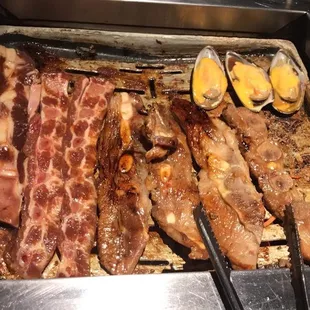 Galbi &amp; Green Mussels