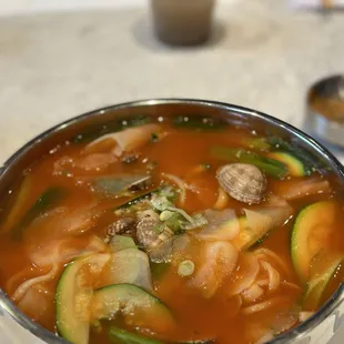 Clam Noodle Soup