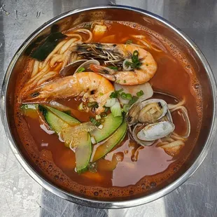 Seafood Noodle Soup