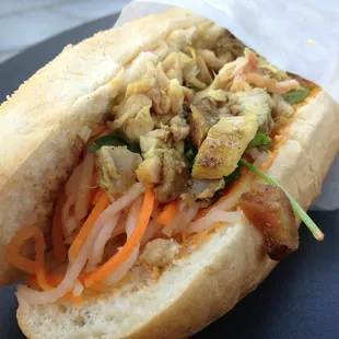 BBQ pork banh mi