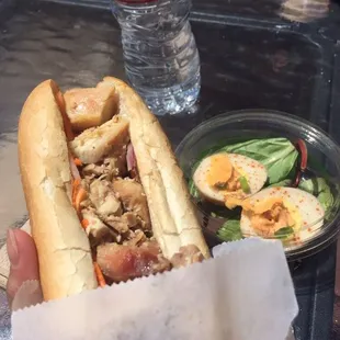 Sichuan Chicken Banh Mi