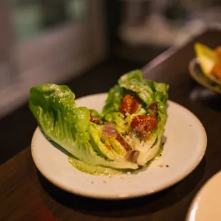 Baby gem salad (tasting menu)